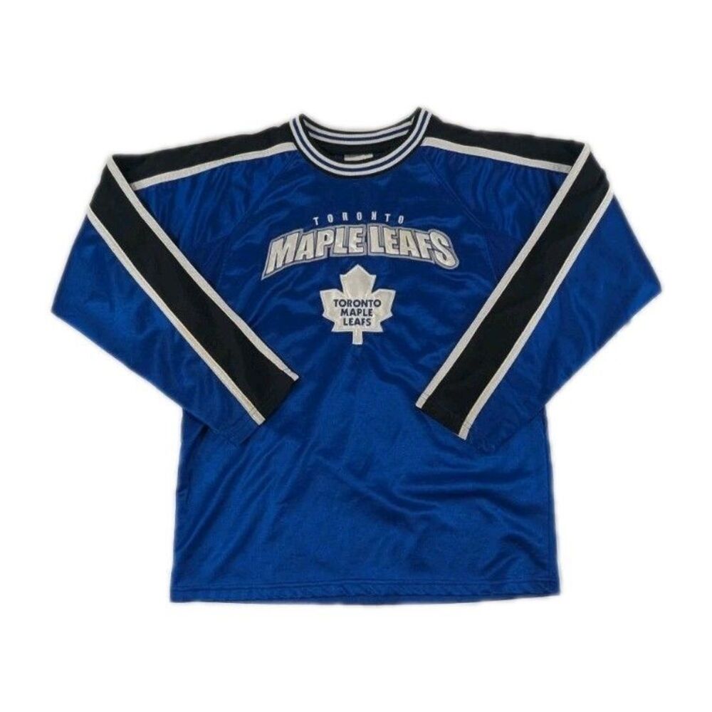 Toronto Maple Leafs NHL Mighty Mac Hockey Jersey Youth Blue 14-16 L Large 00s